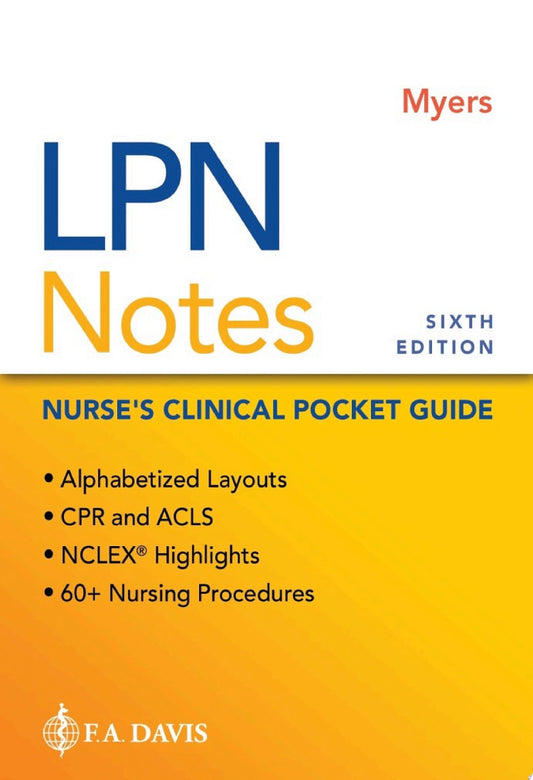 MedSurg Notes: Nurse’s Clinical Pocket Guide, 5th Edition