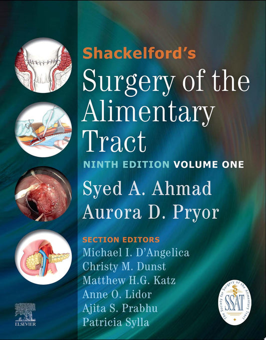 Shackelford’s Surgery of the Alimentary Tract, 2 Volume Set, 9th edition